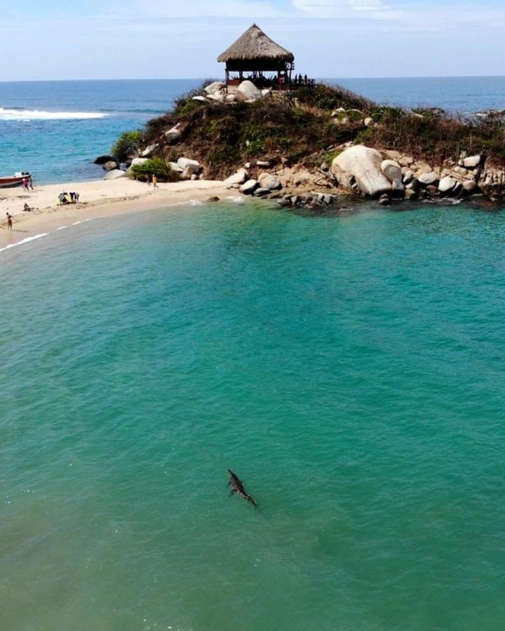 Hotel Jasayma Dentro Del Parque Tayrona El Zaino Buitenkant foto