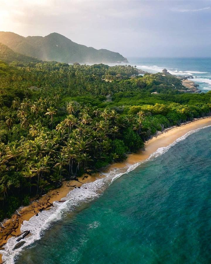 Hotel Jasayma Dentro Del Parque Tayrona El Zaino Buitenkant foto