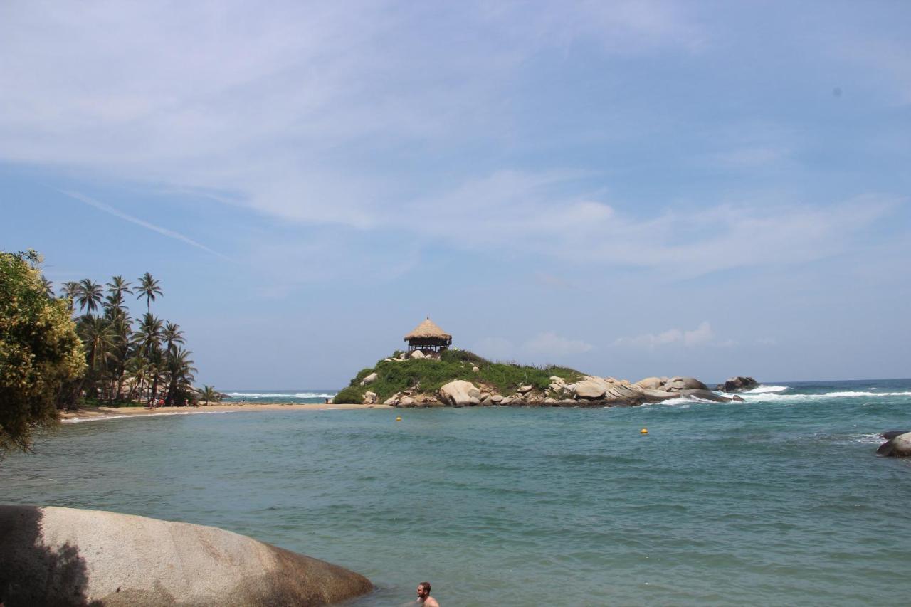 Hotel Jasayma Dentro Del Parque Tayrona El Zaino Buitenkant foto