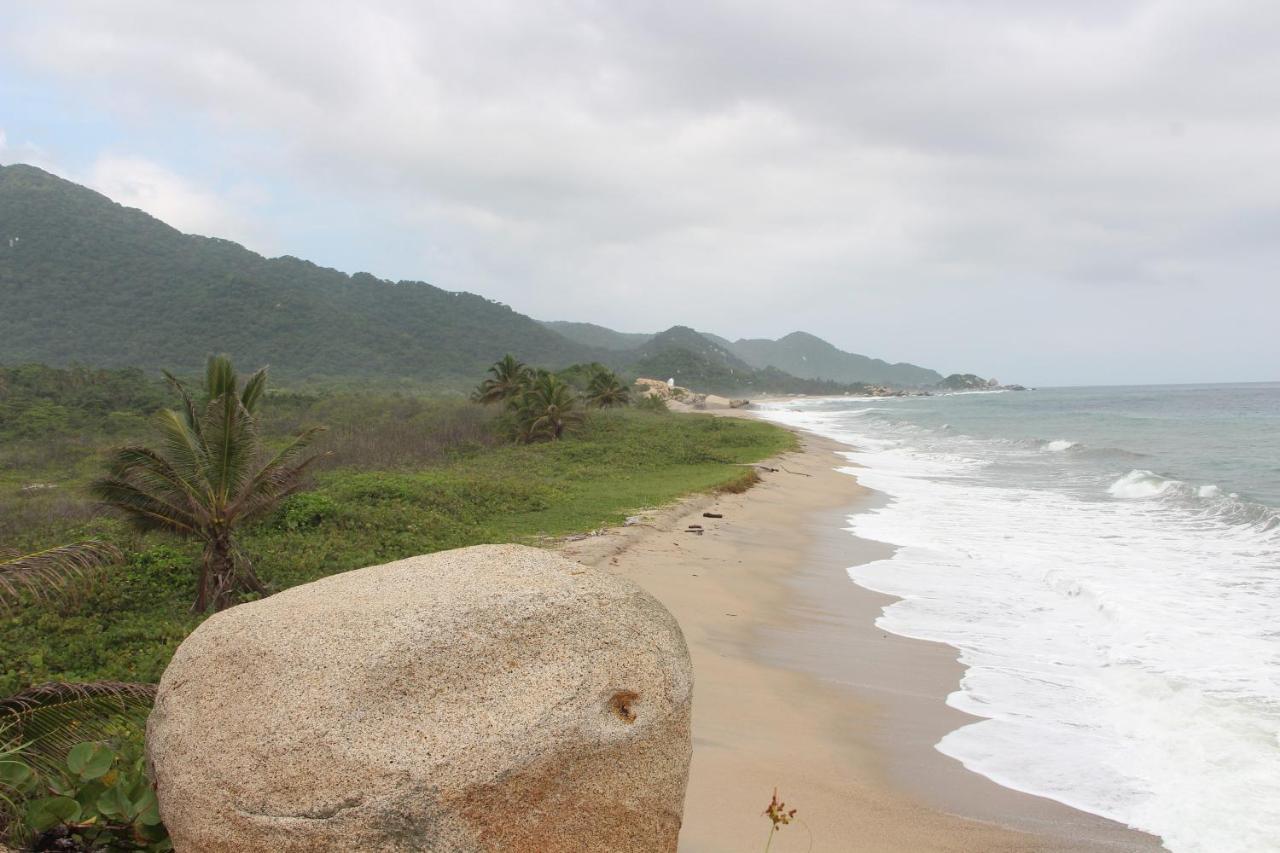Hotel Jasayma Dentro Del Parque Tayrona El Zaino Buitenkant foto