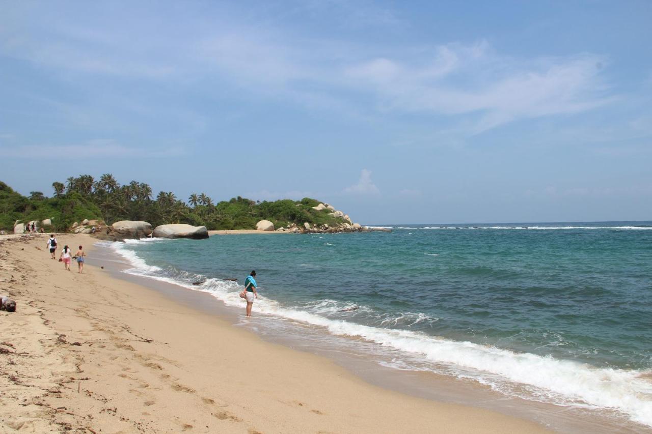 Hotel Jasayma Dentro Del Parque Tayrona El Zaino Buitenkant foto