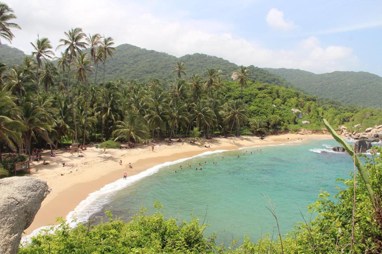 Hotel Jasayma Dentro Del Parque Tayrona El Zaino Buitenkant foto