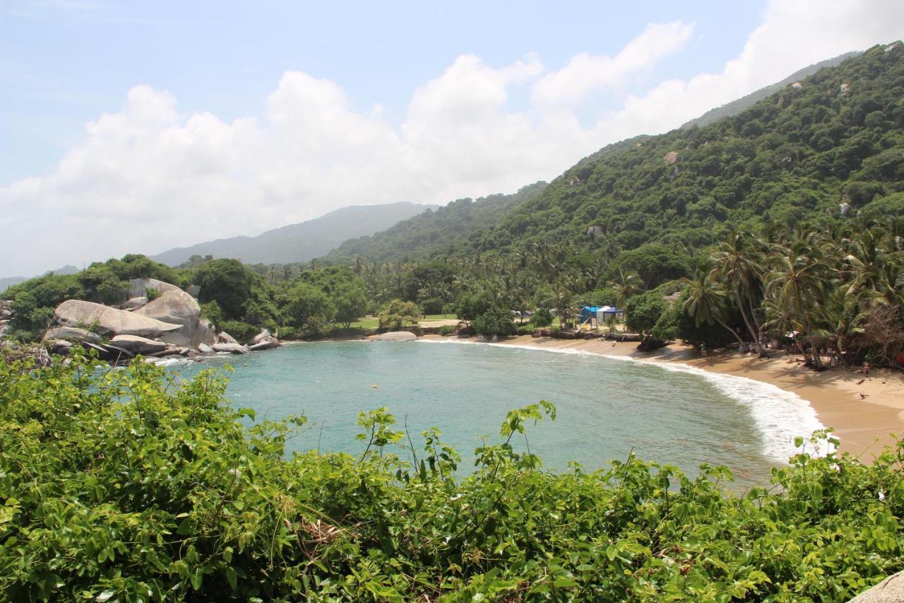 Hotel Jasayma Dentro Del Parque Tayrona El Zaino Buitenkant foto